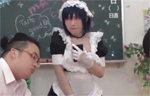 cewek cosplay disewa om sampai apem basah